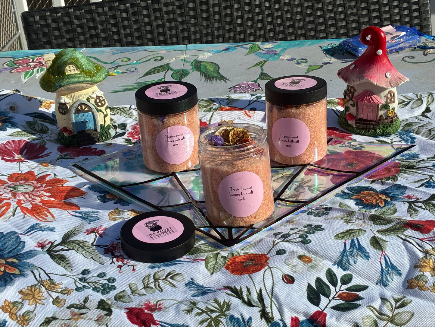 Tropical sunset -Luxury bath salt soak