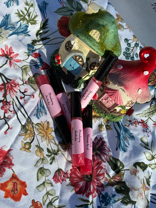 Strawberry shortcake-Shimmer lip oil