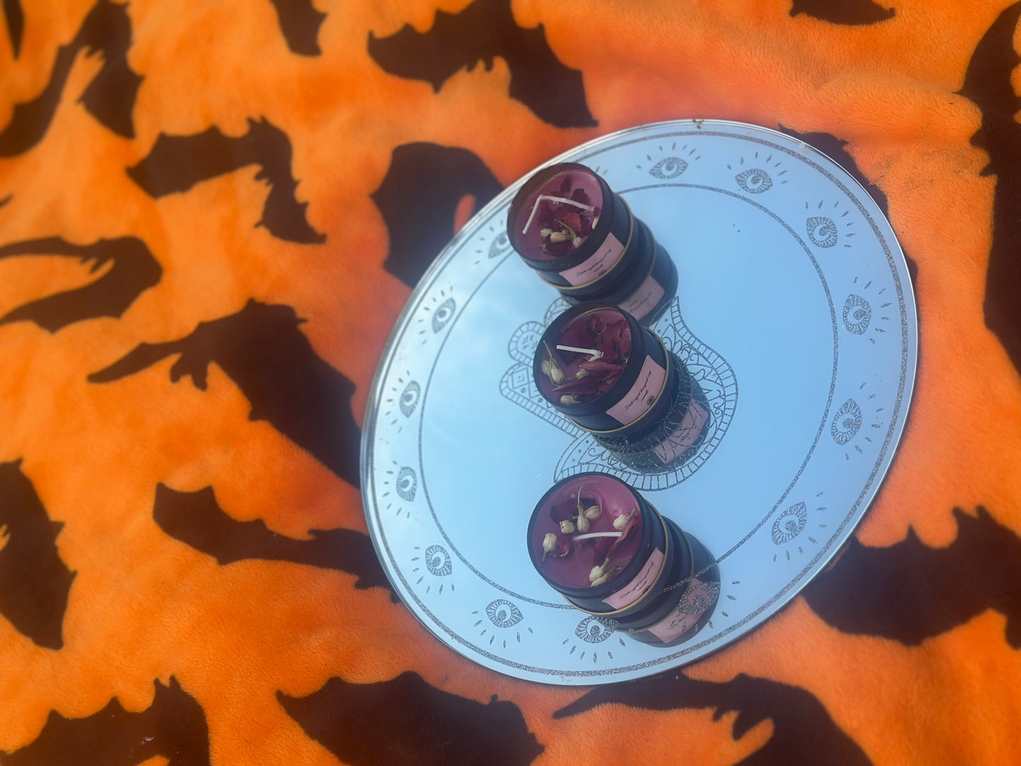 Date night bouquet -soy candle 4oz