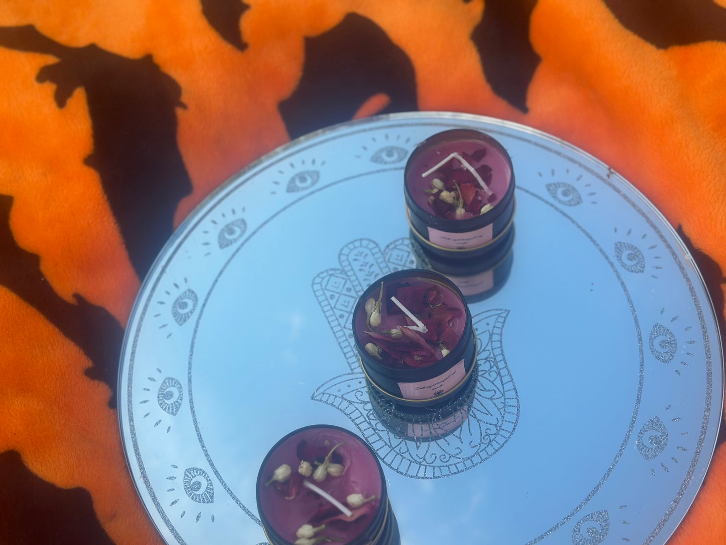 Date night bouquet -soy candle 4oz