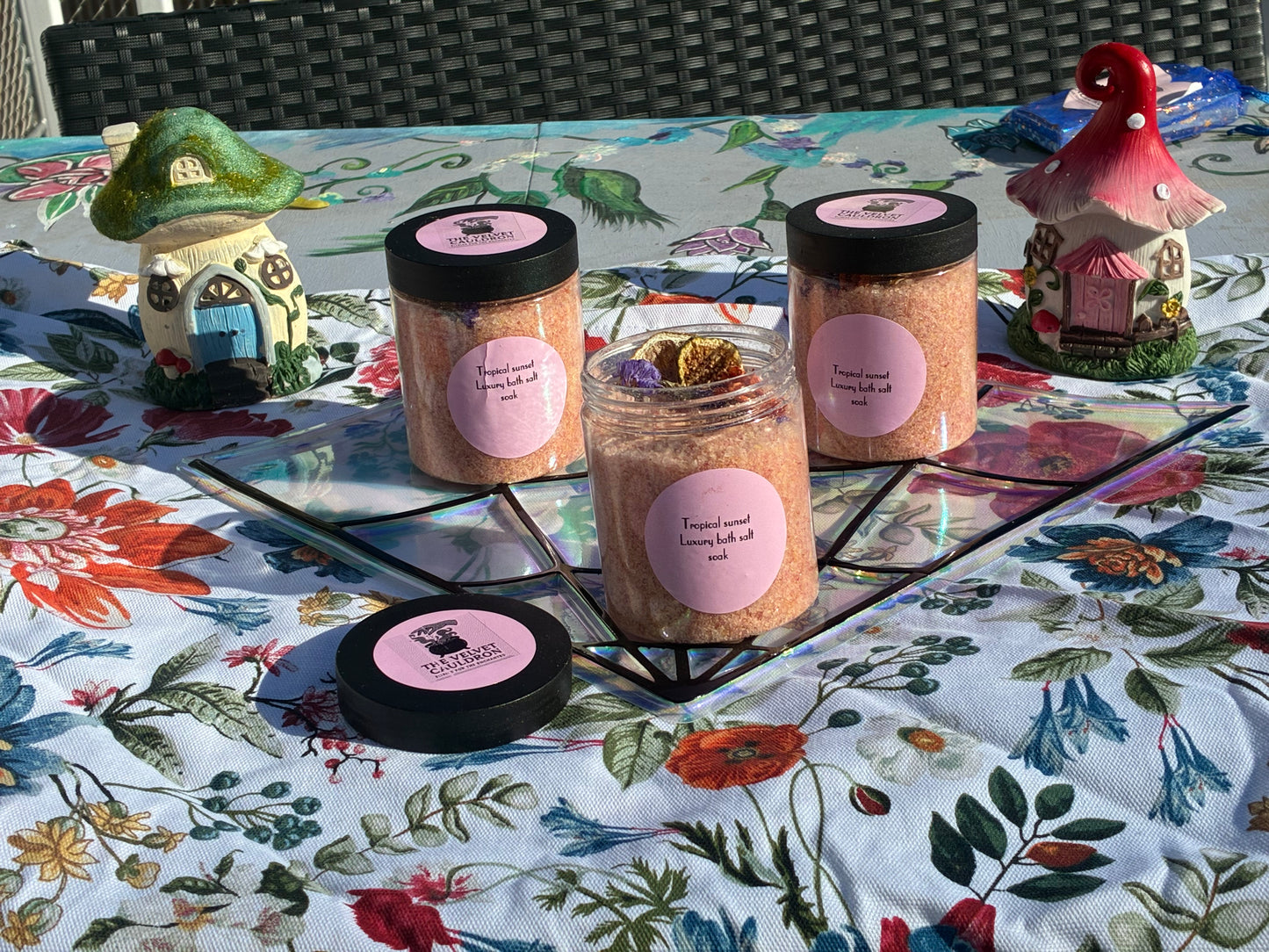 Tropical sunset -Luxury bath salt soak