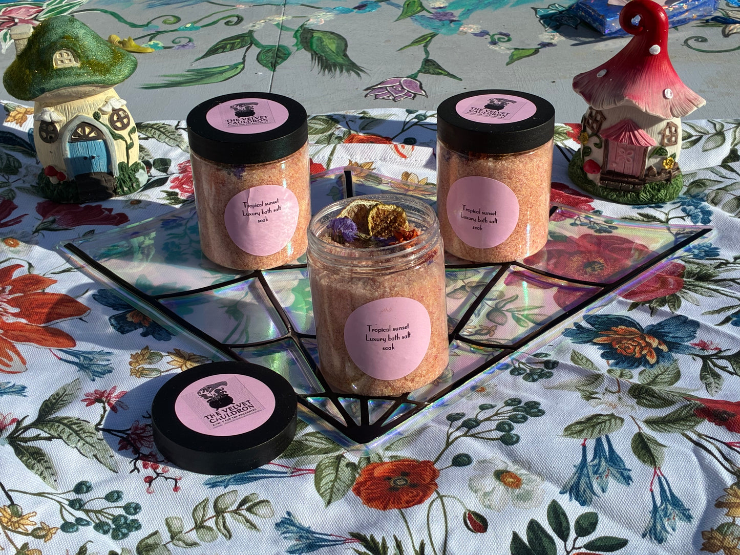 Tropical sunset -Luxury bath salt soak