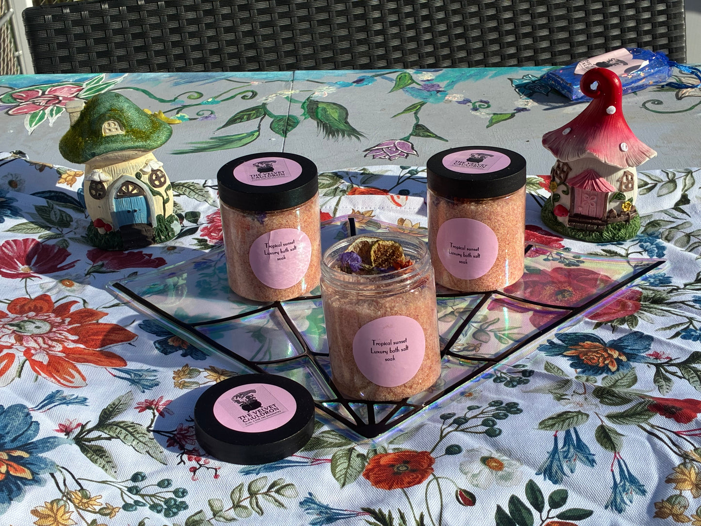 Tropical sunset -Luxury bath salt soak