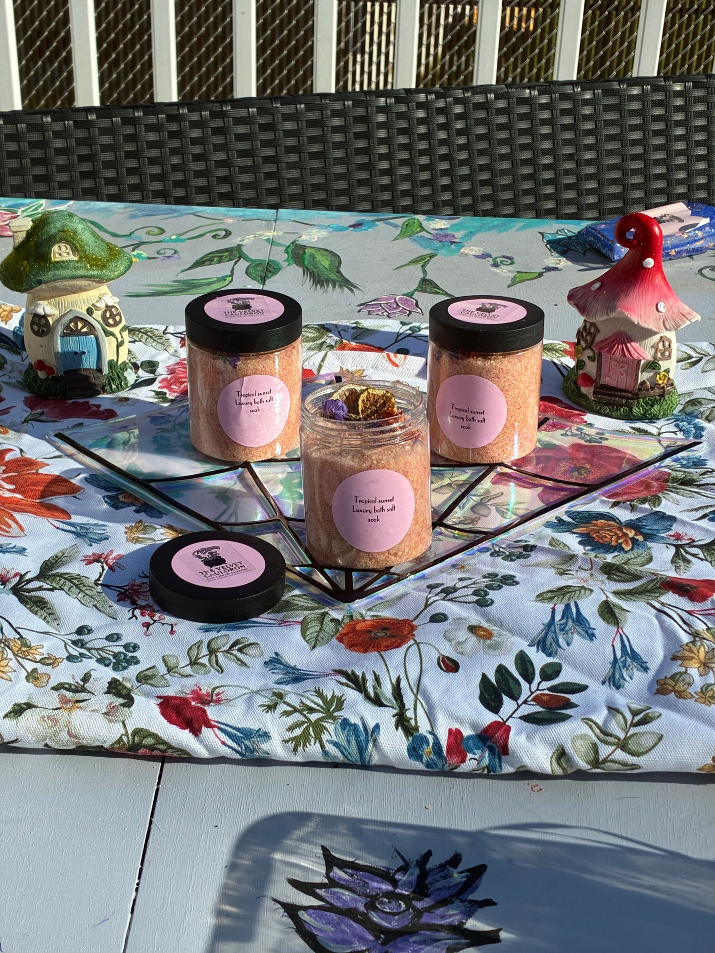 Tropical sunset -Luxury bath salt soak